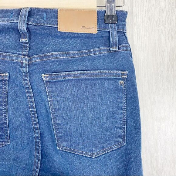 Madewell | 10" High Rise Skinny Jeans In Hayes Wash Size 25 - Picture 5 of 14